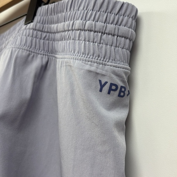 Abercrombie & Fitch YPB High Rise Elastic Waist Shorts Athleisure Purple XXL - Picture 4 of 5